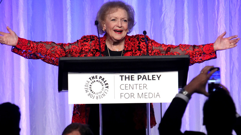 Betty White speaks at Paley Honors in Hollywood: A Gala Celebrating Women in Television 2017