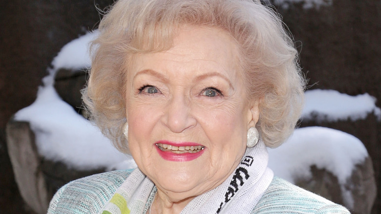 Betty White smiling