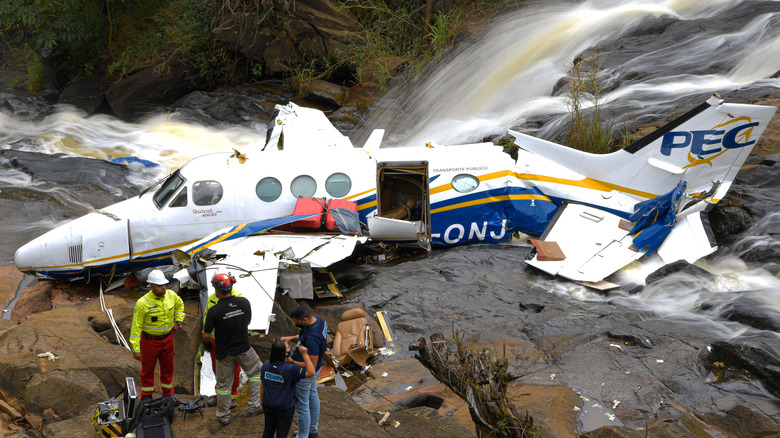 Marília Mendonça plane crash site