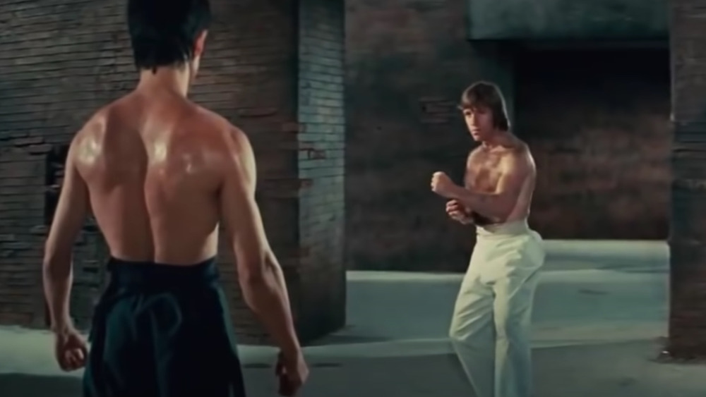 Bruce Lee and Chuck Norris in The Way of the Dragon