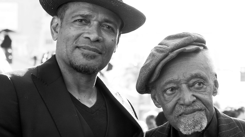 Melvin Van Peebles and Mario Van Peebles at The 50th Anniversary World Premiere Restoration of "The Producers"  in 2018