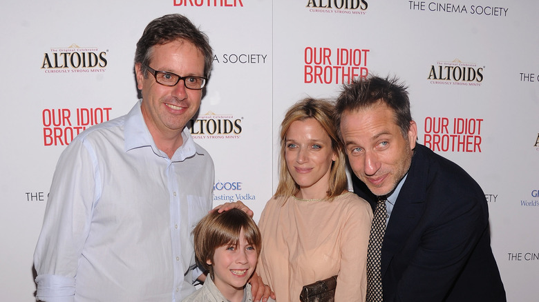 Peter Saraf, actor Matthew Mindler, co-writer Evgenia Peretz and director Jesse Peretz attend "Our Idiot Brother" premiere