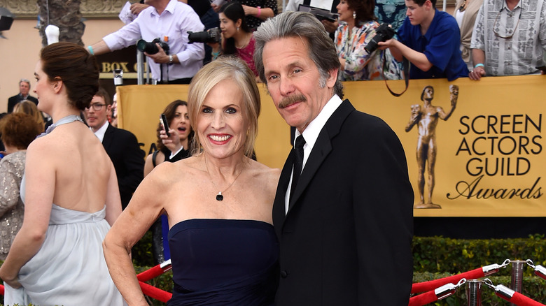 Actor Gary Cole and Teddi Siddall attending the 21st Annual Screen Actors Guild Awards