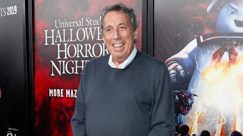 van Reitman attending the Halloween Horror Nights