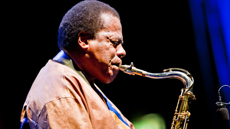 Wayne Shorter on stage