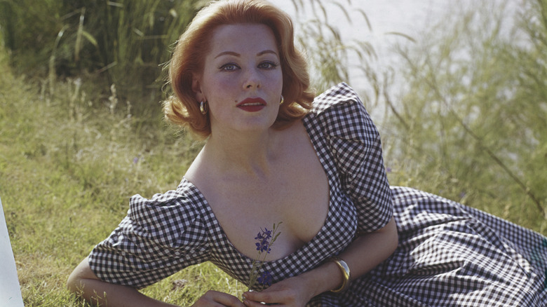 American actress Arlene Dahl, circa 1955.