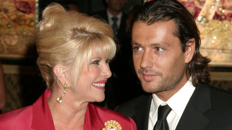 Ivana Trump and Rossano Rubicondi in 2005