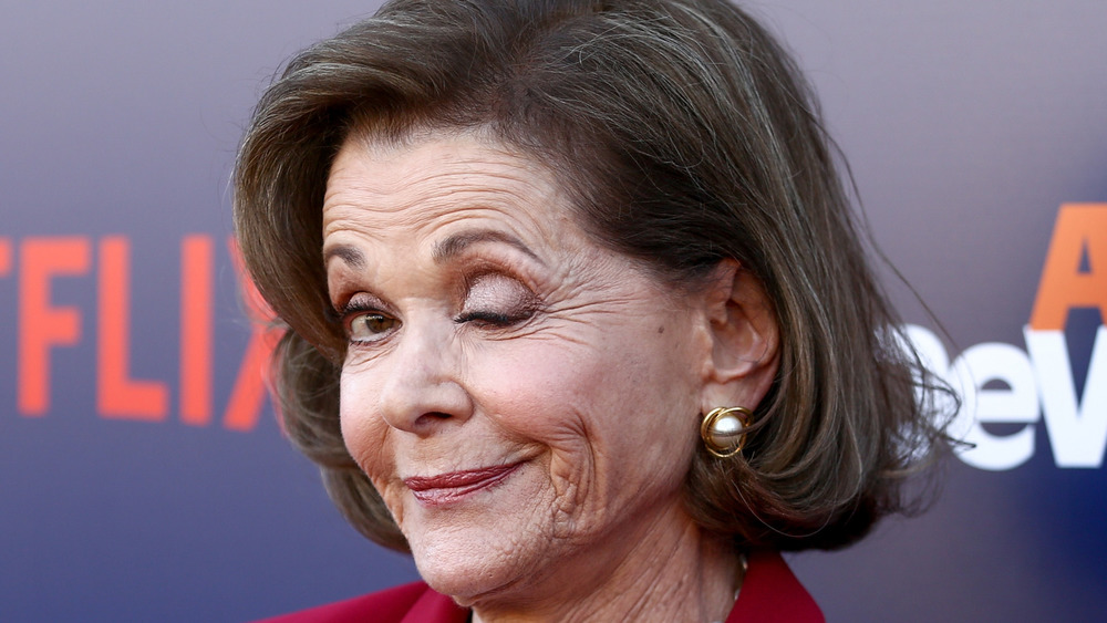 Jessica Walter on the red carpet