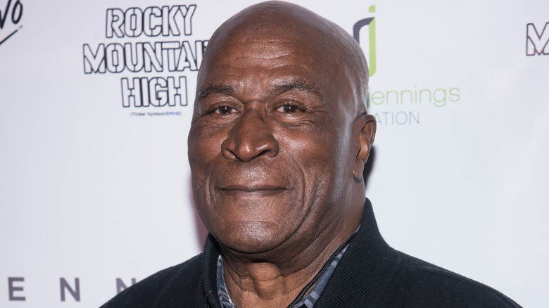 John Amos smiling