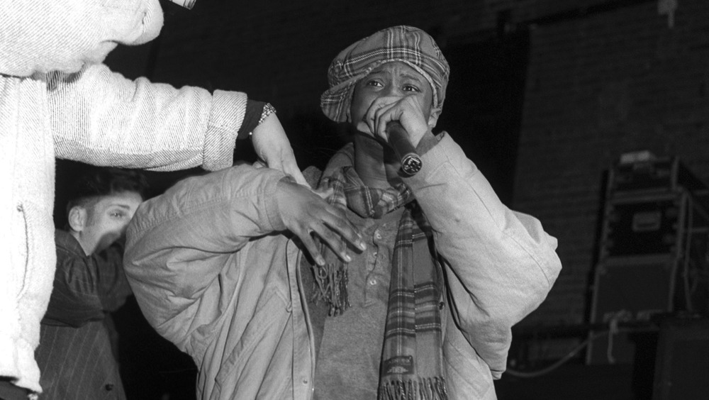 MF DOOM performing in the 1990s