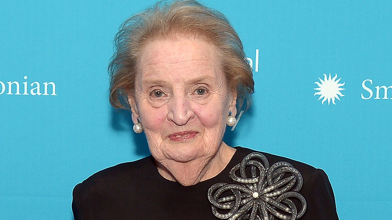 Madeleine Albright smiling 