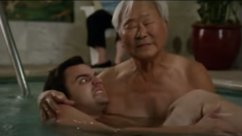 Ralph Ahn with Jake Johnson on New Girl