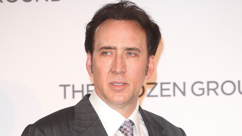 Nicolas Cage at the 'The Frozen Ground' premiere in 2013