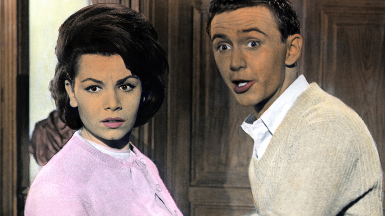 Annette Funicello and Tommy Kirk on the Misadventures of Merlin Jones