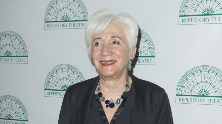 Olympia Dukakis on the red carpet