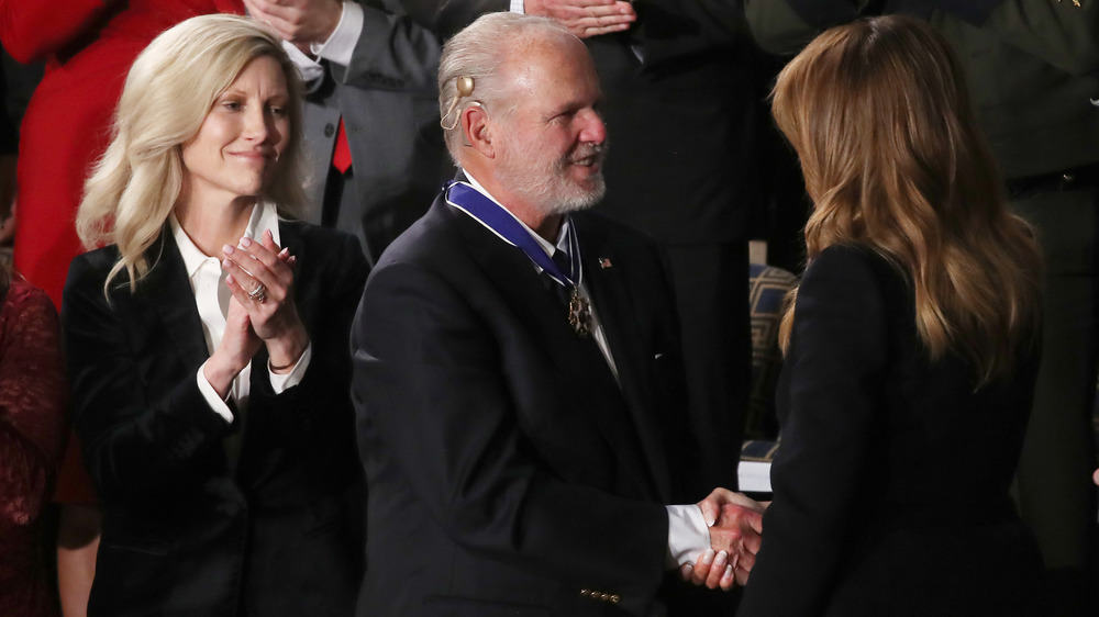 Rush Limbaugh receives Presidential Medal of Freedom