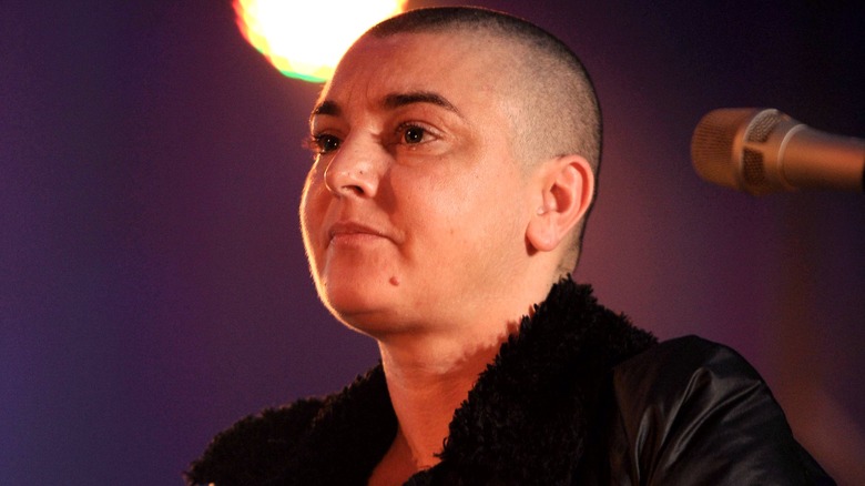 Sinéad O'Connor performs onstage in 2020