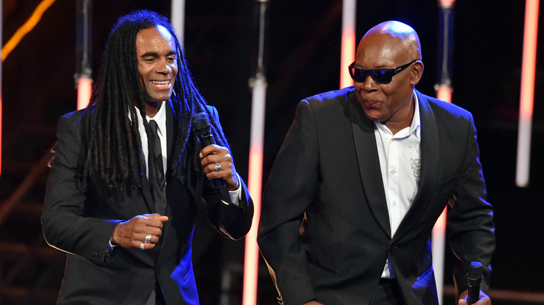 Fabrice Morvan and John Davis of Milli Vanilli