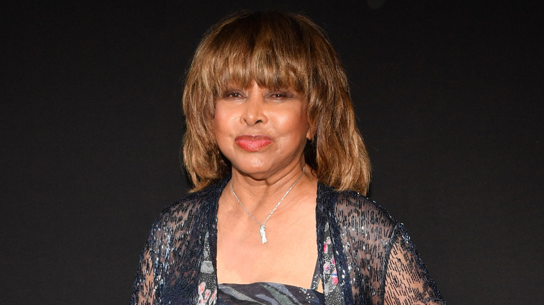 Tina Turner posing in 2018