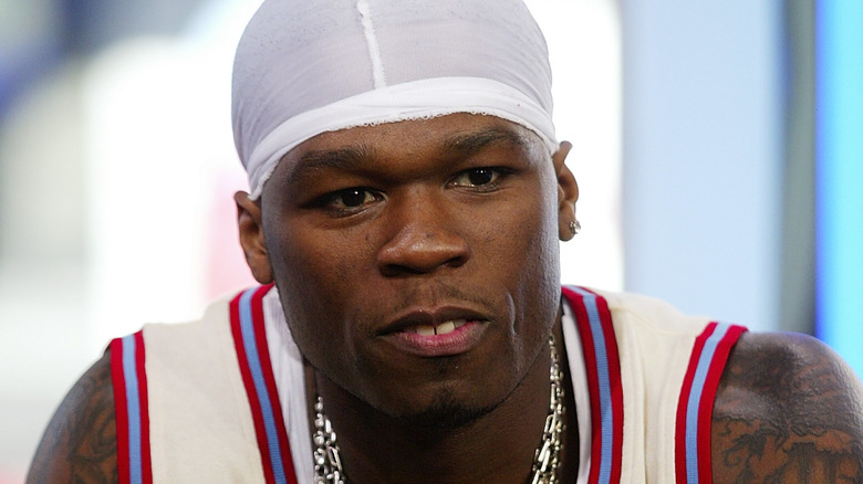 50 Cent looking pensive 