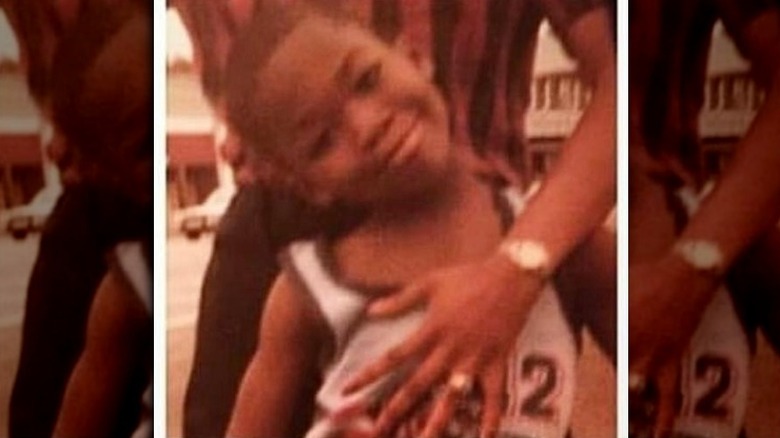 50 Cent smiling as a child