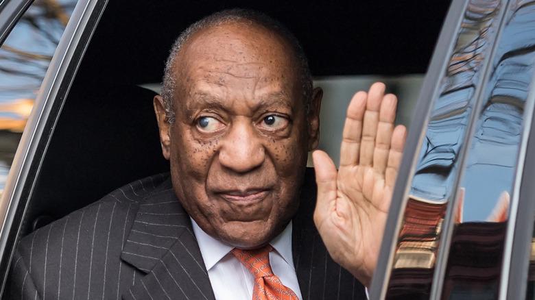 Bill Cosby waving goodbye