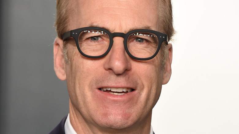 Bob Odenkirk posing with glasses on