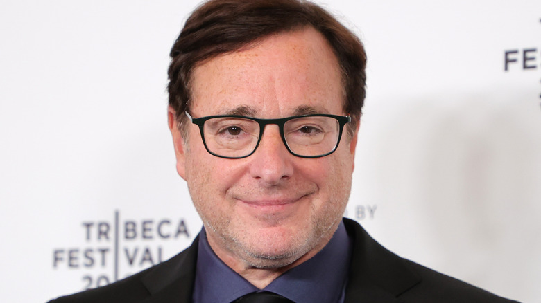 Bob Saget looking at camera