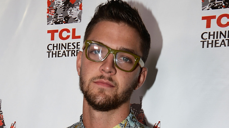 Chandler Parsons wearing glasses