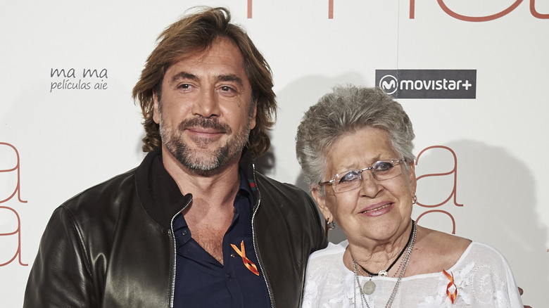 Javier Bardem and Pilar Bardem at an event 