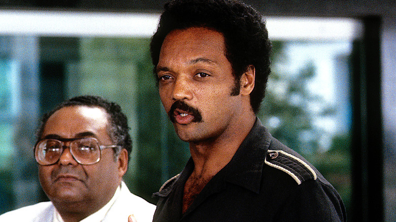 Jesse Jackson moustache sad