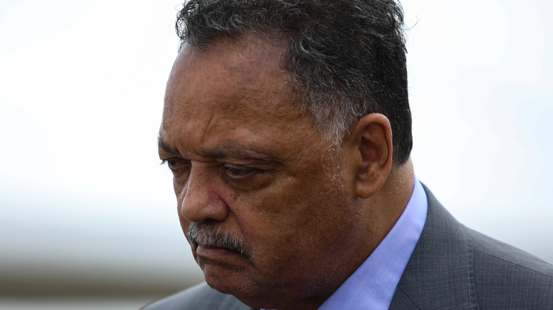 jesse jackson looking sad