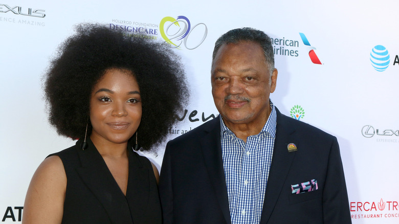 jesse jackson with daughter Ashley