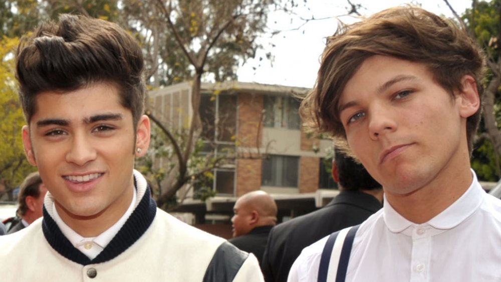 Zayn Malik , Louis Tomlinson