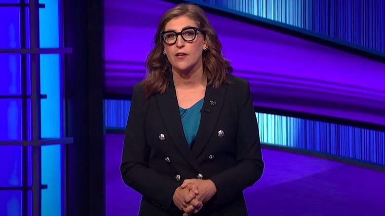 Mayim Bialik on "Jeopardy!"