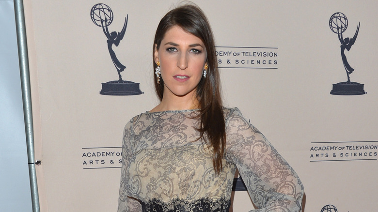 Mayim Bialik at the Emmys