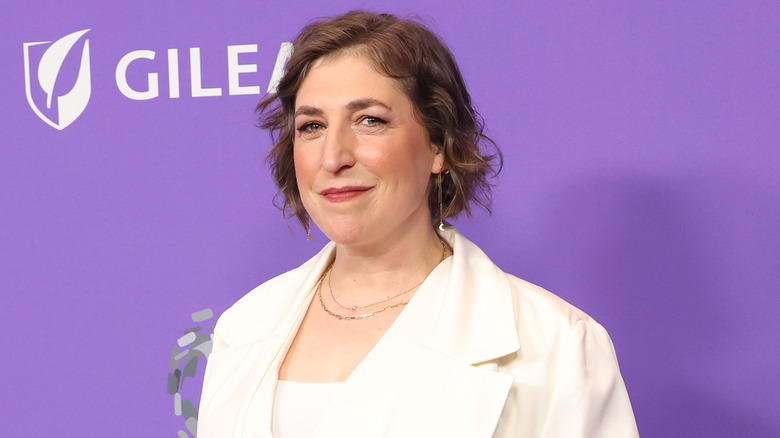 Mayim Bialik at a Gilead event in 2023