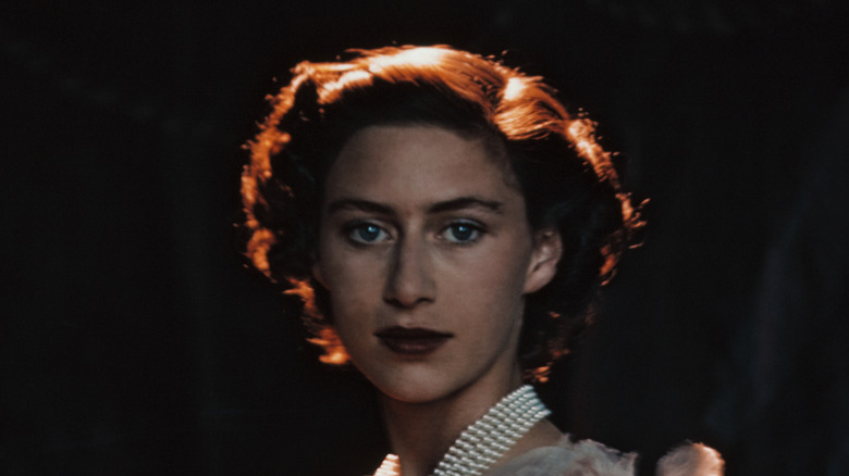 Princess Margaret with short hair