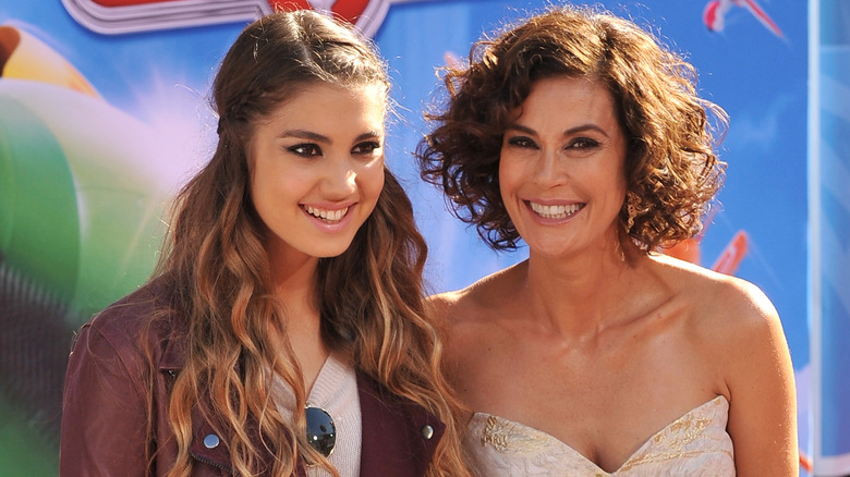 Teri Hatcher & daughter Emerson Tenney on a red carpet