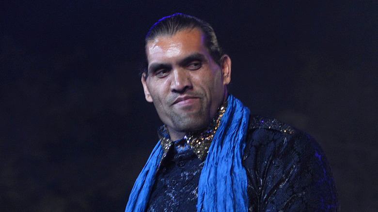 The Great Khali attends the Big Boss Season 4 finale