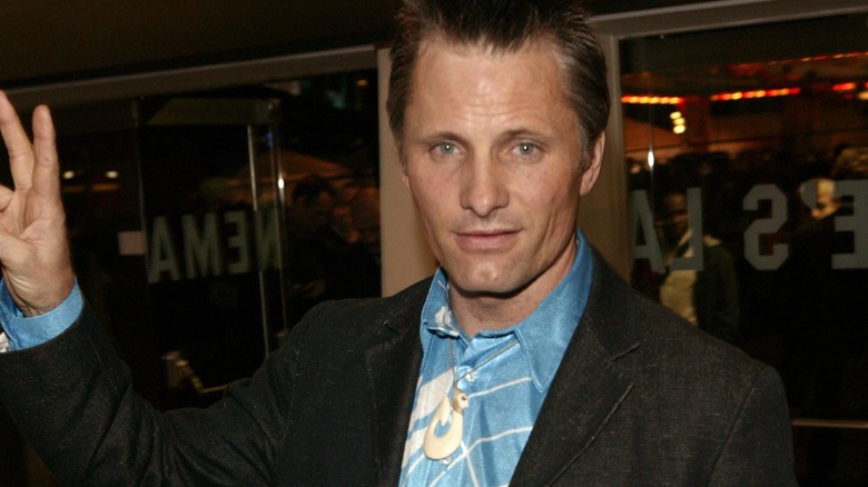 Viggo Mortensen smiling 