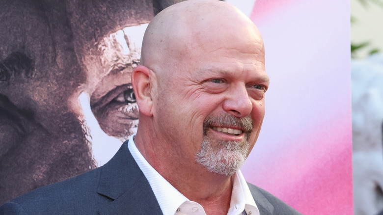 Rick Harrison at the premiere of Reagan