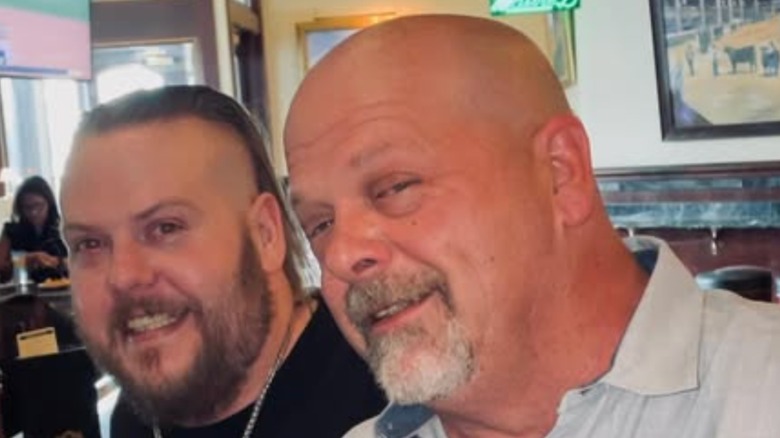 Adam and Rick Harrison smiling