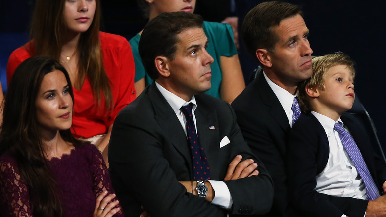 Beau, Hunter and Ashley Biden