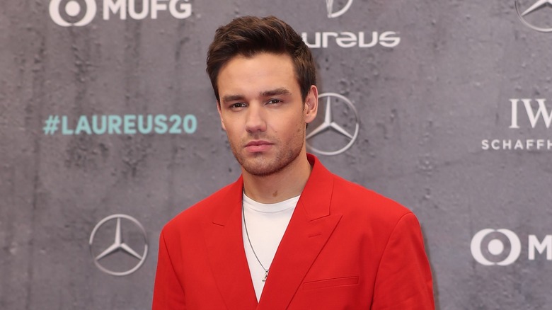 Liam Payne poses at the Verti Music Hall