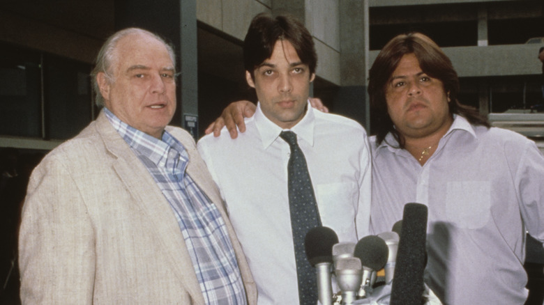 Robert Blake during trial of Bonny Lee Bakley's murder