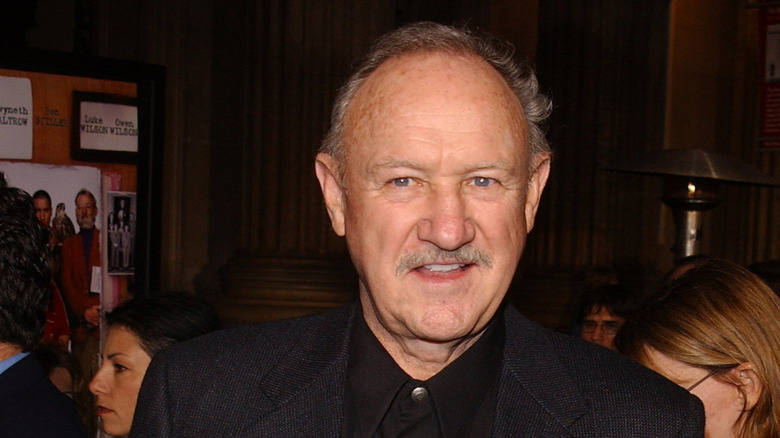 Gene Hackman, smiling