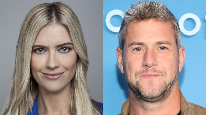 Split image of Christina Hall and Ant Anstead