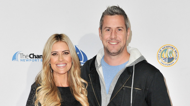 Christina Hall and Ant Anstead on red carpet