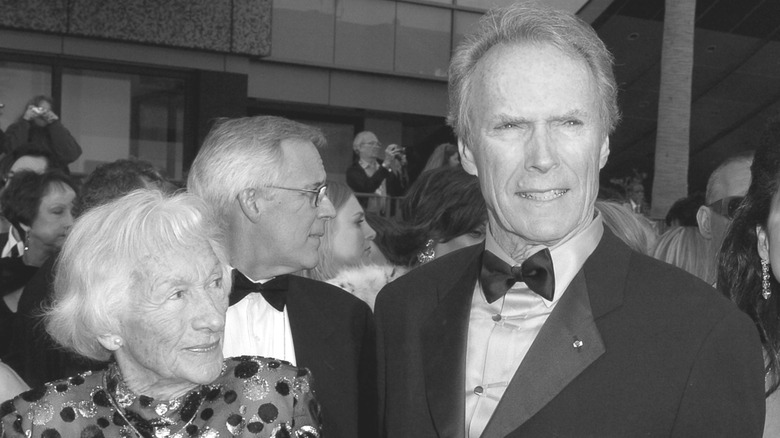 Clint Eastwood and Ruth wood at an event